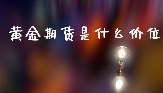 黄金期货是什么价位_https://m.qmgjg.com_金融市场_第1张