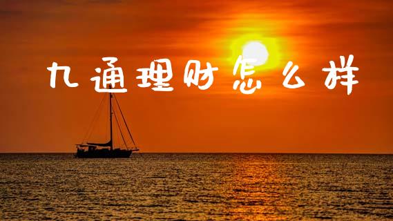 九通理财怎么样_https://m.qmgjg.com_货币基金_第1张