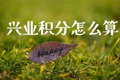 兴业积分怎么算_https://m.qmgjg.com_货币基金_第1张
