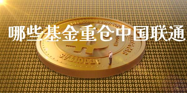 哪些基金重仓中国联通_https://m.qmgjg.com_投资银行_第1张