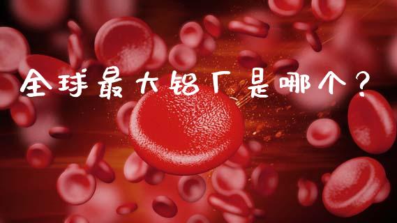 全球最大铝厂是哪个？_https://m.qmgjg.com_货币基金_第1张