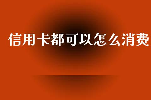 信用卡都可以怎么消费_https://m.qmgjg.com_资金管理_第1张