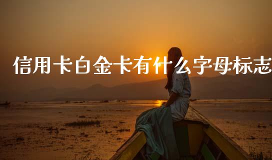 信用卡白金卡有什么字母标志_https://m.qmgjg.com_投资银行_第1张