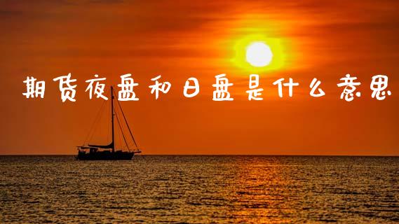 期货夜盘和日盘是什么意思_https://m.qmgjg.com_货币基金_第1张