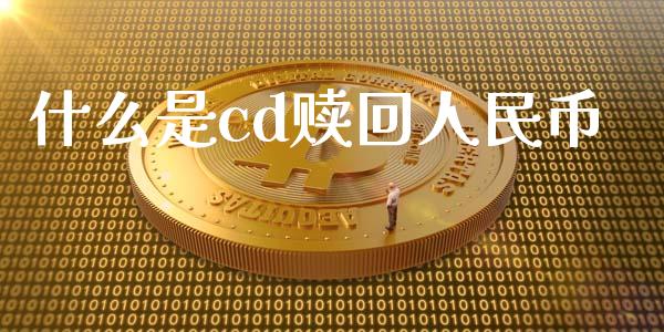 什么是cd赎回人民币_https://m.qmgjg.com_资金管理_第1张