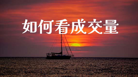 如何看成交量_https://m.qmgjg.com_金融市场_第1张