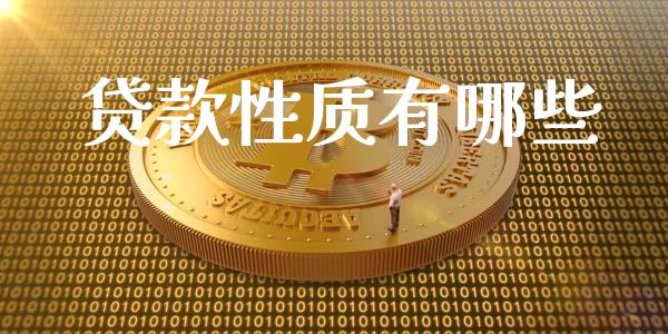 贷款性质有哪些_https://m.qmgjg.com_投资银行_第1张