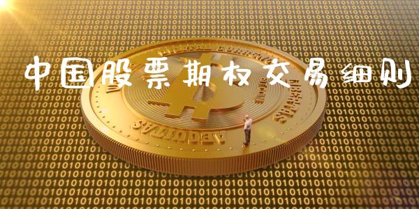 中国股票期权交易细则_https://m.qmgjg.com_投资银行_第1张